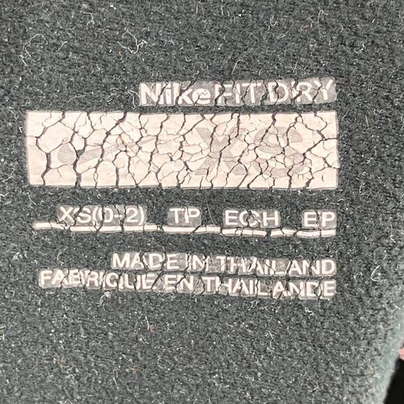 Nike Pro Fit Dry Black Fleece Lined Running Athletic Full Length Tights Leggings - Picture 2 of 9